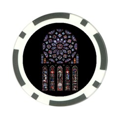 Rosette Cathedral Poker Chip Card Guard (10 pack)