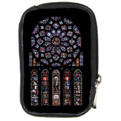 Rosette Cathedral Compact Camera Leather Case