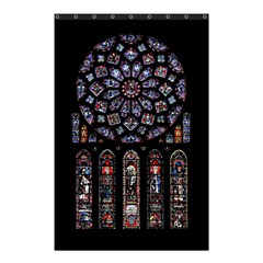 Rosette Cathedral Shower Curtain 48  X 72  (small)  by Hannah976