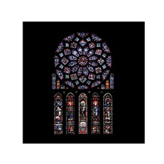 Rosette Cathedral Square Satin Scarf (30  x 30 )