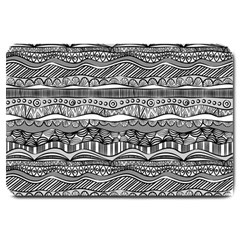 Ethno Seamless Pattern Large Doormat by Hannah976