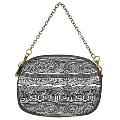 Ethno Seamless Pattern Chain Purse (two Sides) by Hannah976