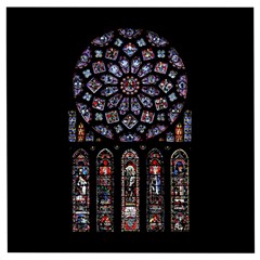 Rosette Cathedral Wooden Puzzle Square