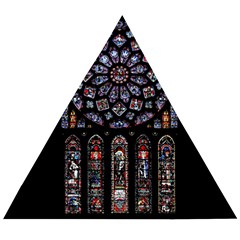 Rosette Cathedral Wooden Puzzle Triangle