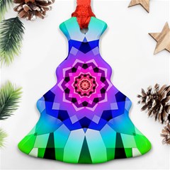 Ornament Kaleidoscope Christmas Tree Ornament (two Sides) by Hannah976