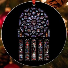 Rosette Cathedral UV Print Acrylic Ornament Round