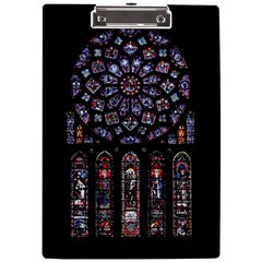 Rosette Cathedral A4 Acrylic Clipboard