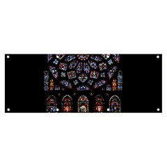 Rosette Cathedral Banner and Sign 8  x 3 