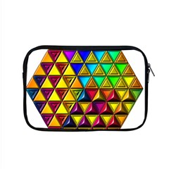 Cube Diced Tile Background Image Apple Macbook Pro 15  Zipper Case by Hannah976