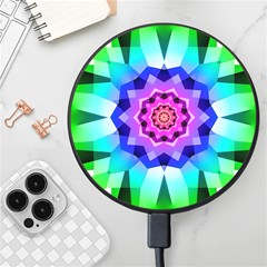 Ornament Kaleidoscope Wireless Fast Charger(black) by Hannah976