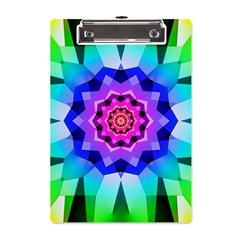 Ornament Kaleidoscope A5 Acrylic Clipboard by Hannah976