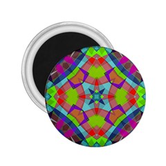 Farbenpracht Kaleidoscope Pattern 2 25  Magnets