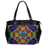 Farbenpracht Kaleidoscope Pattern Oversize Office Handbag Front