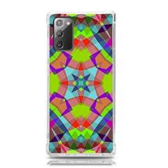 Farbenpracht Kaleidoscope Pattern Samsung Galaxy Note 20 Tpu Uv Case by Hannah976