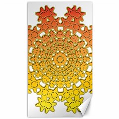 Mandala Background Image Ornament Canvas 40  X 72 