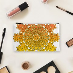 Mandala Background Image Ornament Cosmetic Bag (Small)