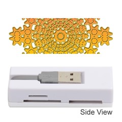 Mandala Background Image Ornament Memory Card Reader (Stick)