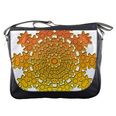 Mandala Background Image Ornament Messenger Bag