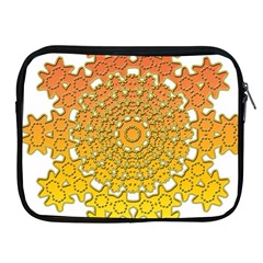 Mandala Background Image Ornament Apple Ipad 2/3/4 Zipper Cases by Hannah976