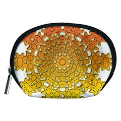 Mandala Background Image Ornament Accessory Pouch (Medium)