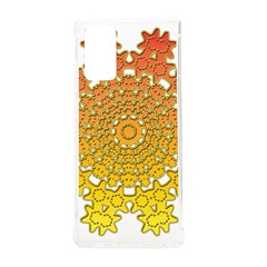 Mandala Background Image Ornament Samsung Galaxy Note 20 Tpu Uv Case