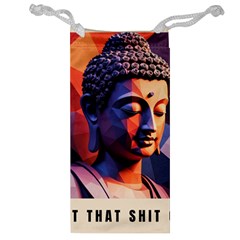 Let That Shit Go Buddha Low Poly (6) Jewelry Bag by 1xmerch