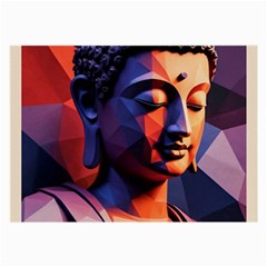 Let That Shit Go Buddha Low Poly (6) Large Glasses Cloth by 1xmerch