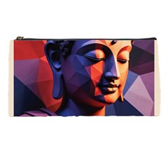 Let That Shit Go Buddha Low Poly (6) Pencil Case by 1xmerch