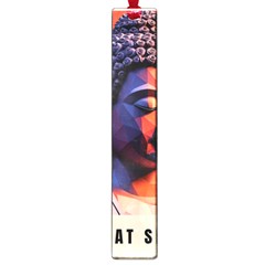 Let That Shit Go Buddha Low Poly (6) Large Book Marks by 1xmerch