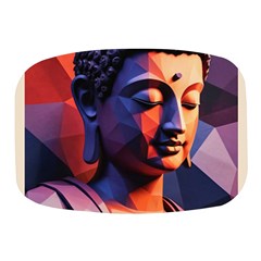 Let That Shit Go Buddha Low Poly (6) Mini Square Pill Box by 1xmerch