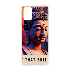 Let That Shit Go Buddha Low Poly (6) Samsung Galaxy S20plus 6 7 Inch Tpu Uv Case by 1xmerch