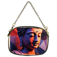 Let That Shit Go Buddha Low Poly (6) Chain Purse (one Side) by 1xmerch