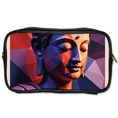 Let That Shit Go Buddha Low Poly (6) Toiletries Bag (one Side) by 1xmerch