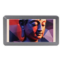 Let That Shit Go Buddha Low Poly (6) Memory Card Reader (mini) by 1xmerch