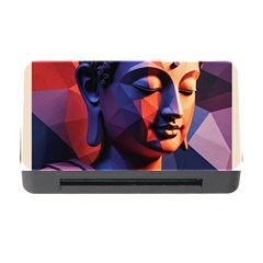 Let That Shit Go Buddha Low Poly (6) Memory Card Reader With Cf by 1xmerch