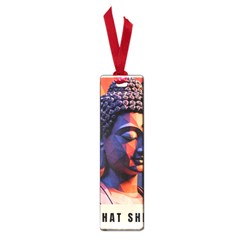 Let That Shit Go Buddha Low Poly (6) Small Book Marks by 1xmerch