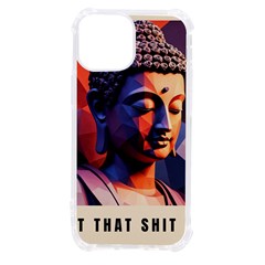 Let That Shit Go Buddha Low Poly (6) Iphone 13 Mini Tpu Uv Print Case by 1xmerch