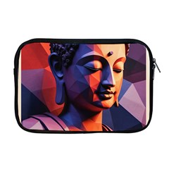 Let That Shit Go Buddha Low Poly (6) Apple Macbook Pro 17  Zipper Case by 1xmerch