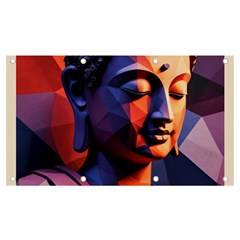 Let That Shit Go Buddha Low Poly (6) Banner And Sign 7  X 4  by 1xmerch