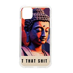 Let That Shit Go Buddha Low Poly (6) Iphone 11 Tpu Uv Print Case by 1xmerch