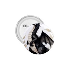 Cute Black Baby Dragon Flowers Painting (2) 1 75  Buttons by 1xmerch