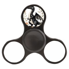 Cute Black Baby Dragon Flowers Painting (2) Finger Spinner by 1xmerch