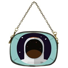 Astronaut Space Astronomy Universe Chain Purse (one Side) by Sarkoni