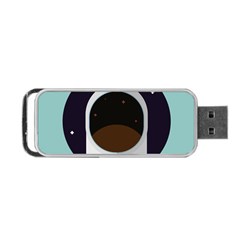 Astronaut Space Astronomy Universe Portable Usb Flash (two Sides) by Sarkoni