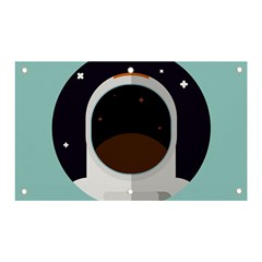 Astronaut Space Astronomy Universe Banner And Sign 5  X 3  by Sarkoni