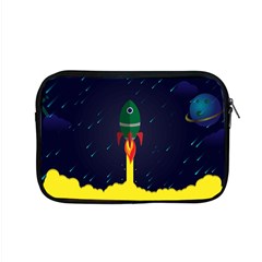 Rocket Halftone Astrology Astronaut Apple Macbook Pro 15  Zipper Case by Sarkoni