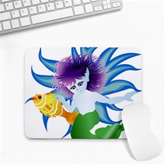 Mermaid Fantasy Undersea Merman Small Mousepad by Sarkoni