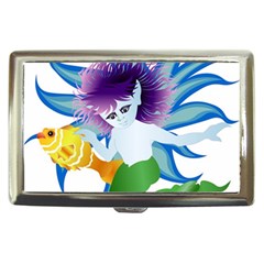 Mermaid Fantasy Undersea Merman Cigarette Money Case