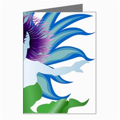 Mermaid Fantasy Undersea Merman Greeting Card