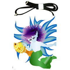 Mermaid Fantasy Undersea Merman Shoulder Sling Bag by Sarkoni